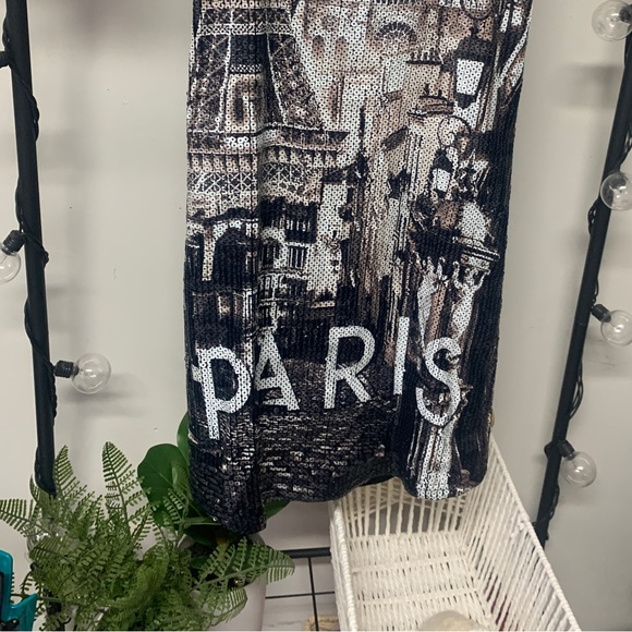 Sparkling Paris women’s tanktop - Picture 3 of 5